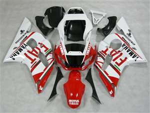 Motorcycle Fairings Kit - 1998-2002 Yamaha YZF R6 Red FIAT Fairings | NY69802-10