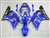 Motorcycle Fairings Kit - 1998-2002 Yamaha YZF R6 Blue Virgin Mobile Fairings | NY69802-11