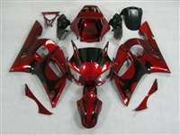 Motorcycle Fairings Kit - 1998-2002 Yamaha YZF R6 Metallic Tribal Fairings | NY69802-13