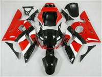 Motorcycle Fairings Kit - 1998-2002 Yamaha YZF R6 OEM Red/White Motorcycle Fairings | NY69802-15