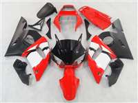 Motorcycle Fairings Kit - 1998-2002 Yamaha YZF R6 Hybrid Red Fairings | NY69802-2