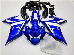 Motorcycle Fairings Kit - 2009-Present Yamaha FZ6R Blue Motorcycle Fairings | NYF0916-2