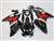 Motorcycle Fairings Kit - 2009-Present Yamaha FZ6R Black/White/Red Fairings | NYF0916-3