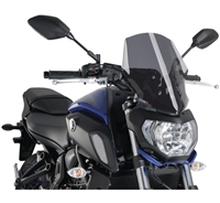 Puig Naked New Generation for Yamaha MT-07 2018-2021 - Dark Smoke