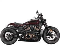 Two Brothers Racing 2-Into-1 Comp-S Exhaust Ceramic Black For Harley Sportster