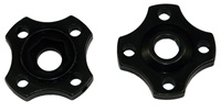 Preload Adjusters (2 pack), Anodized Black Aluminum (Product code: PAD101BL)