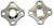 Preload Adjusters (2 pack), Chrome Aluminum (Product code: PAD101CH)