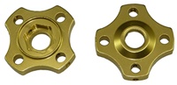 Preload Adjusters (2 pack), Anodized Gold Aluminum (Product code: PAD101G)