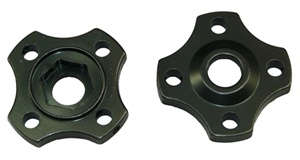 Preload Adjusters (2 pack), Anodized Gun Metal Aluminum (Product code: PAD501GM)