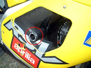 Aprilia Frame Sliders