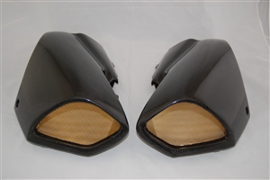 Suzuki B King Tank Covers (2008+) 100% Carbon Fiber