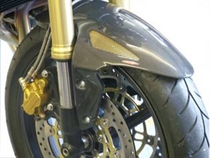 Triumph Street Triple Front Fender (2008-2010) 100% Carbon Fiber