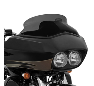 Memphis Shades 6.5" Spoiler Windshield for Harley Davidson Road Glide, Dark Smoke