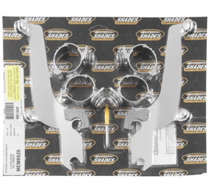 Memphis Shades Sportshield Trigger-Lock For Harley Davidson - Mount Kits - Polished