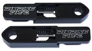 Kawasaki ZX14R 2006-Present Billet Swingarm Extension Black by Roaring Toyz