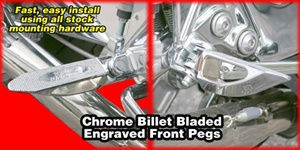 Sportbike Foot Pegs