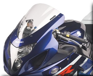 Hotbodies SUZUKI GSX-R600/750 (04-05) GP Windscreen (Dual Radius) - Clear