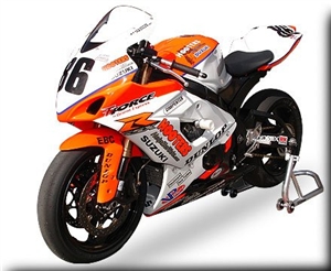 Hotbodies Suzuki GSX-R1000 (05-06) Fiberglass Race Superbike Tail Section