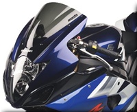 Hotbodies SUZUKI GSX-R1000 (05-06) GP Windscreen (Dual Radius) - Dark Smoke