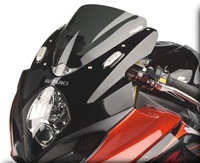 Hotbodies SUZUKI GSX-R1000 (07-08) GP Windscreen (Dual Radius) - Dark Smoke