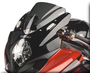 Hotbodies SUZUKI GSX-R1000 (07-08) GP Windscreen (Dual Radius) - Dark Smoke