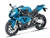 BMW S1000RR Bright Blue Fairings