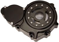 Suzuki GSXR 600/750 (2006-Present) Stator Cover w/ Window - BLACK | Product Code: SCS304B