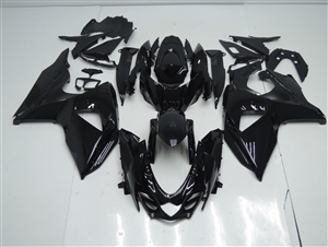 Motorcycle Fairings Kit - 2009-2016 Suzuki GSXR 1000 Gloss Black Fairings | SG19164