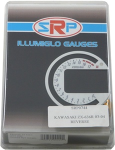 Kawasaki ZX-6RR 03-04 Reverse Style Illumiglo Gauges (Product Code # SRP0744)