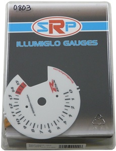 Suzuki GSXR 1000 07-08 Reverse-Halo Style Illumiglo Gauges (Product Code # SRP0803)