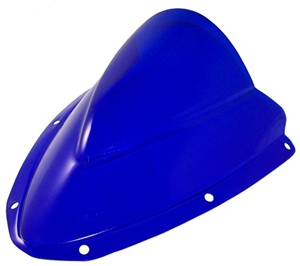 GSXR 600/750 (06-07) BLUE R Series Performance Windscreen (product code# SW-2003B)