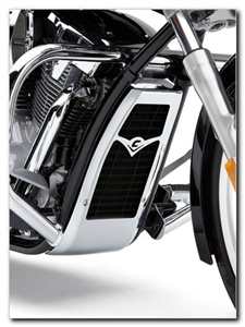 Yamaha V-Star Chrome Radiator Covers