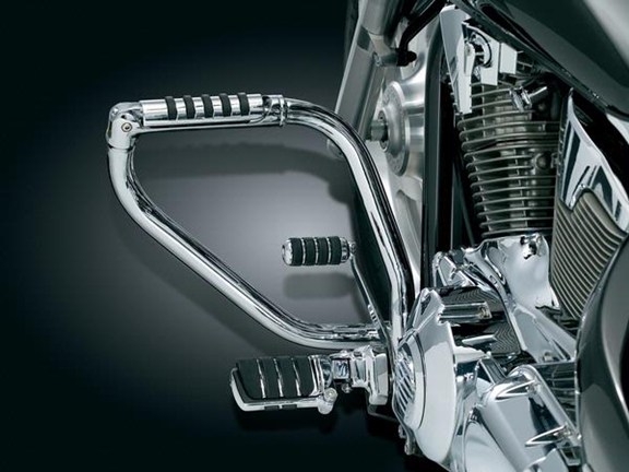 Honda VTX1300 (All Models) Chrome Ergo Engine Guards by Kuryakyn