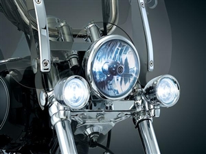 Kuryakyn Clamp On Fork Mounted Driving Lights