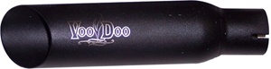 Black VooDoo Exhaust for Suzuki GSXR1000 (01-04) (Product code: VEGSXR1K1B)