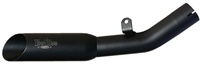 Black VooDoo Exhaust for Suzuki GSXR600/750 (06-07) (Product code: VEGSXR6/7K6B)