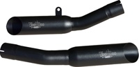 Black VooDoo Dual Exhaust for Kawasaki ZX14 (08-11) (Product code: VEZX14K8B)