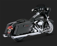 Harley Touring Chrome Monster Ovals Exhaust