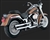 Harley Softail Straightshots HS Slip Ons Exhaust