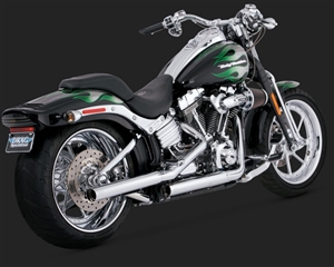 Harley Softail Straightshots HS Slip Ons Exhaust