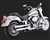 Harley Softail Twin Slash 3" Slip Ons Exhaust