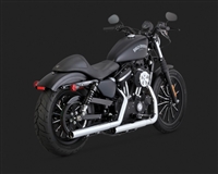 Harley Sportster Straightshots HS Slip On Exhaust