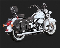 Harley Softail Chrome Softail Duals Exhaust