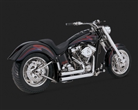 Harley Softail '86-'06 Chrome Shortshots Exhaust