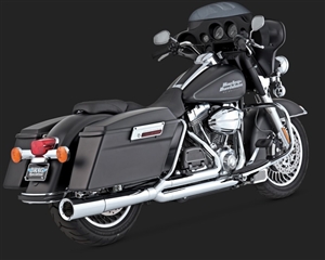 Harley Touring '09 Chrome Pro Pipe Exhaust