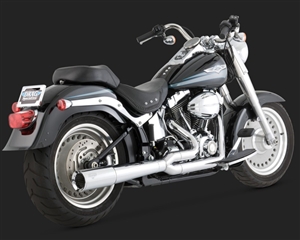 Harley Softail Chrome Pro Pipe Exhaust
