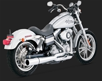 Harley Dyna Pro Pipe Chrome Exhaust