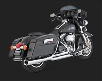 Harley Touring '99-'08 Chrome Pro Pipe Exhaust