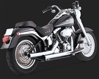 Harley Softail Chrome Straightshots Exhaust