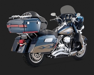 Harley Touring Chrome Big Radius 2-Into-2 Exhaust